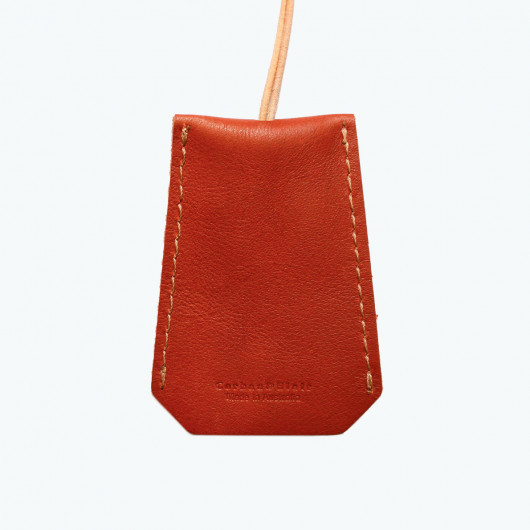 Leather Key Bell Back